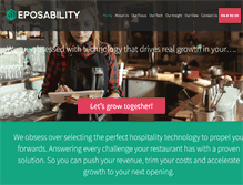 Tablet Screenshot of eposability.com